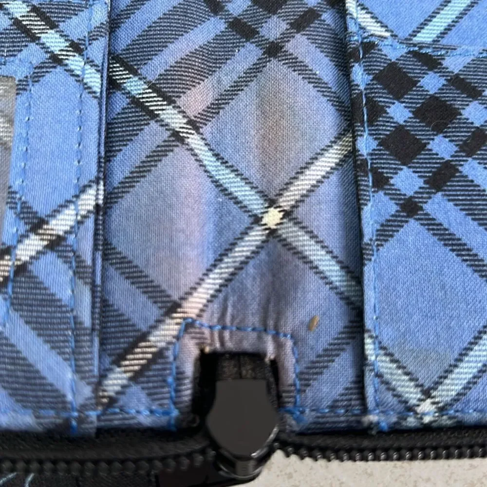 Vera Bradley Alpine Black Travel Wallet Organizer - Picture 5 of 7